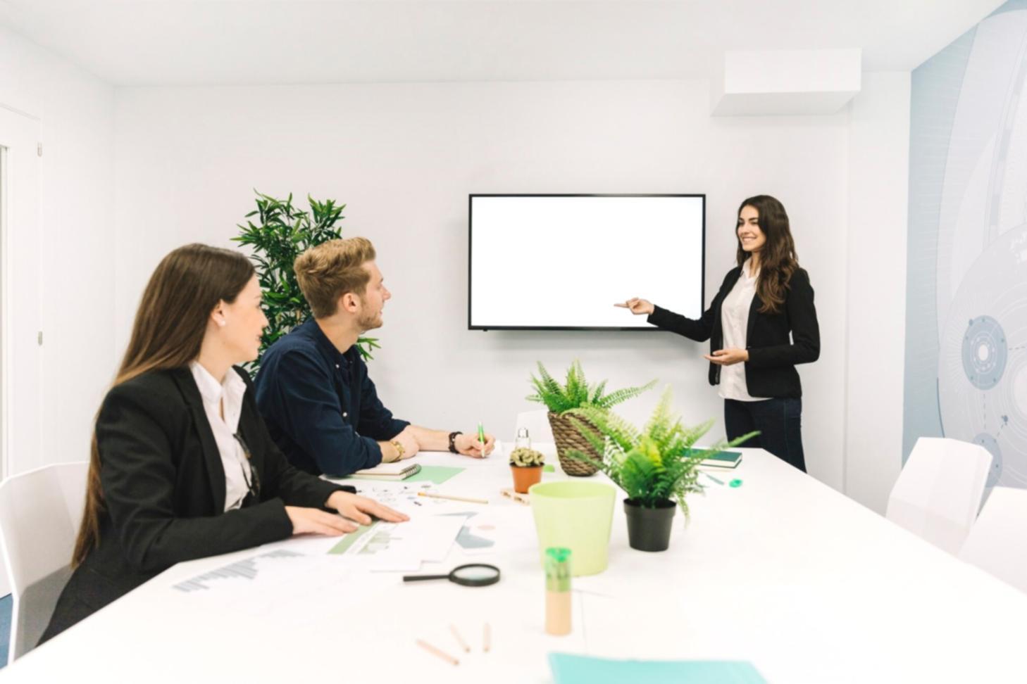 Professional consultation session about investment planning